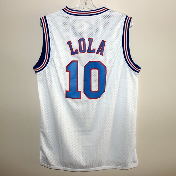 3/$77❤️unworn vintage Lola Bunny #10 Space Jam Tune Squad basketball jersey - Picture 2 of 7